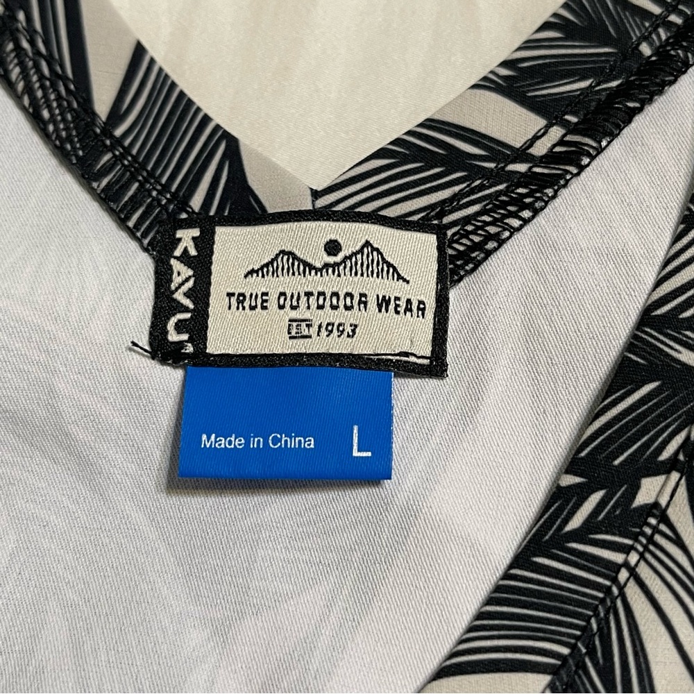 KAVU Ensenada Gray and Black Fabric outdoor‎ Dress - Picture 11 of 14